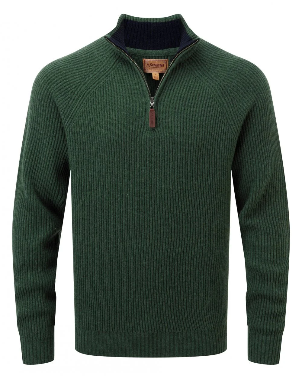 Forres Lambswool 1/4 Zip Jumper - Image 2
