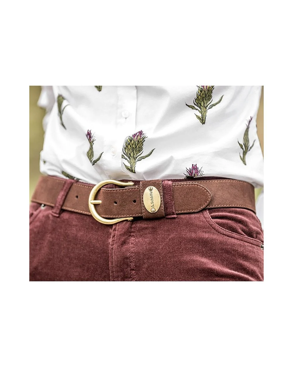 Ladies Suede Belt - Image 2
