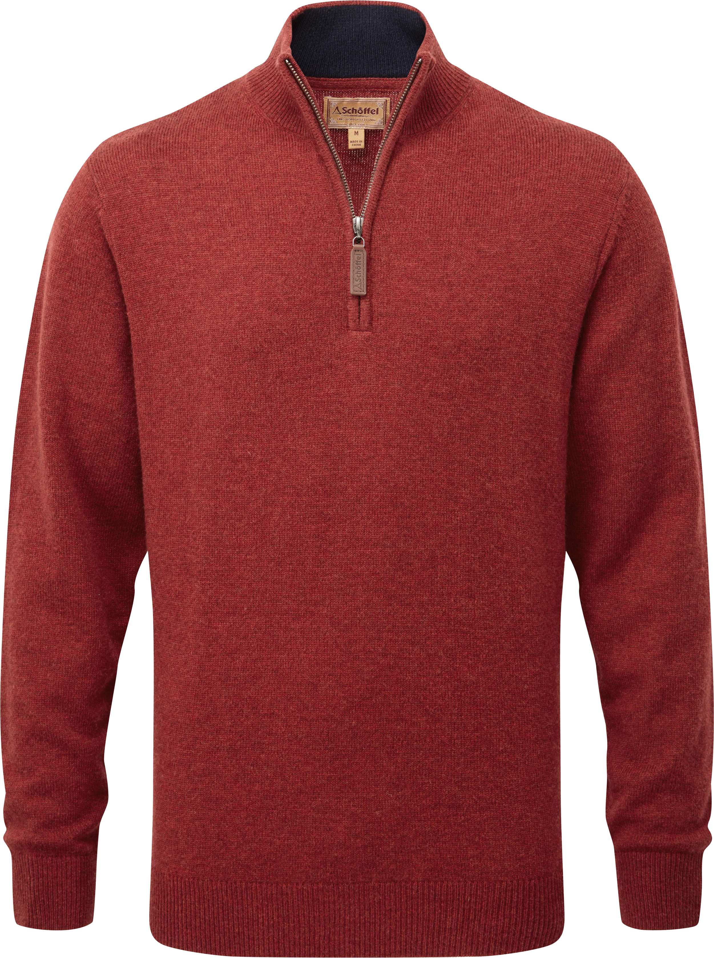Lewis Lambswool 1/4 Zip Jumper - Image 2