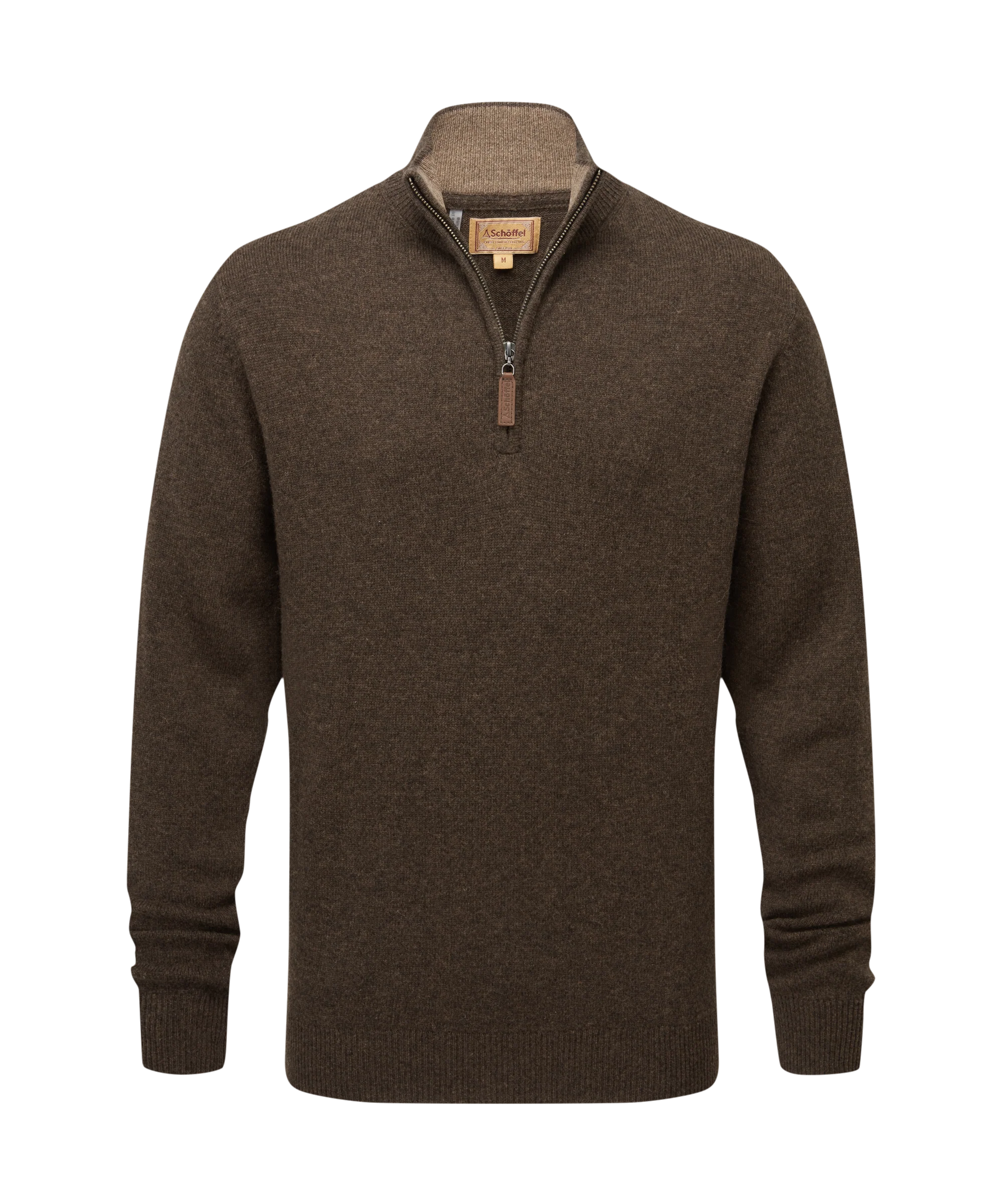 Lewis Lambswool 1/4 Zip Jumper - Image 9