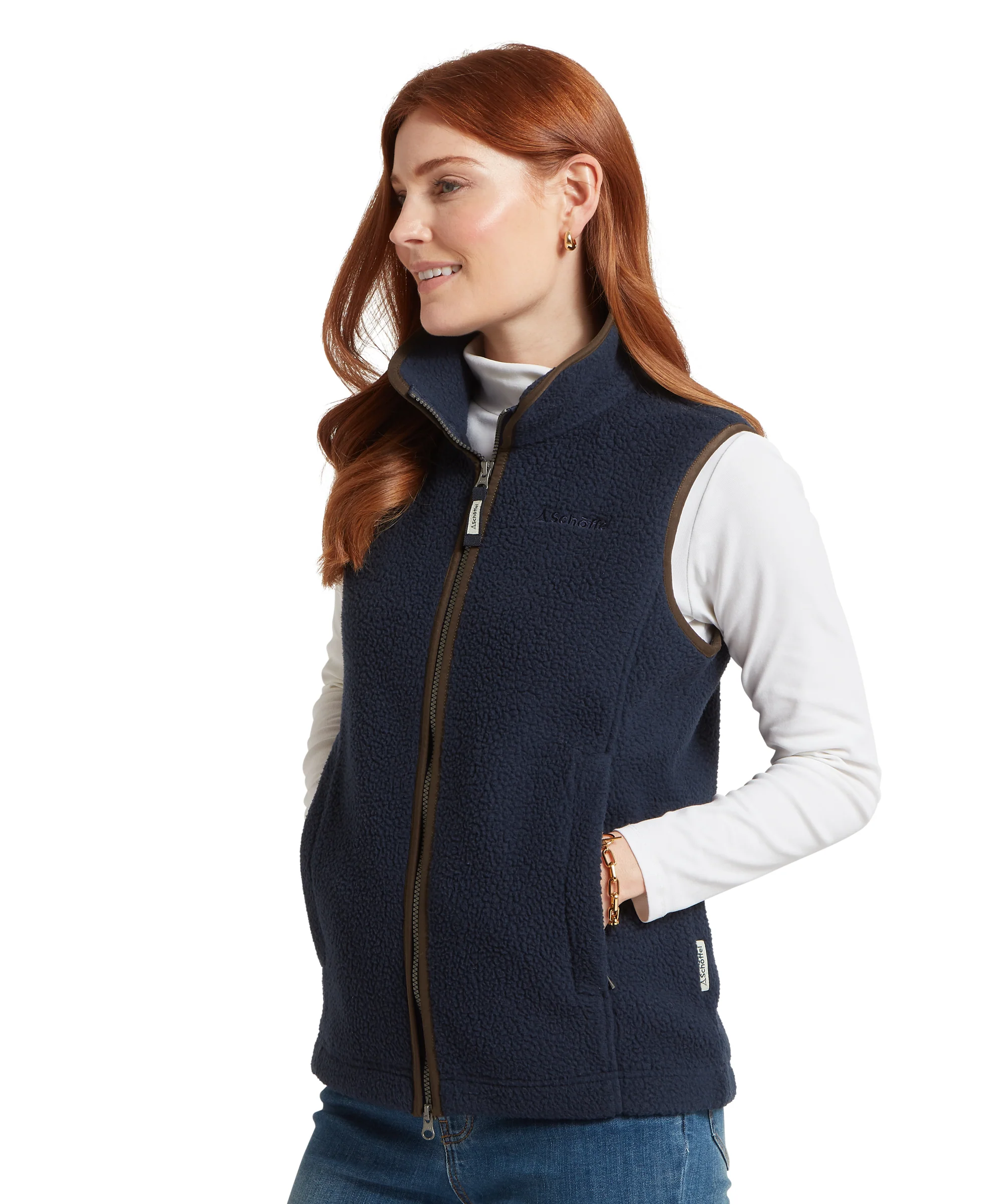 Lyndon Retro Fleece Gilet - Image 11