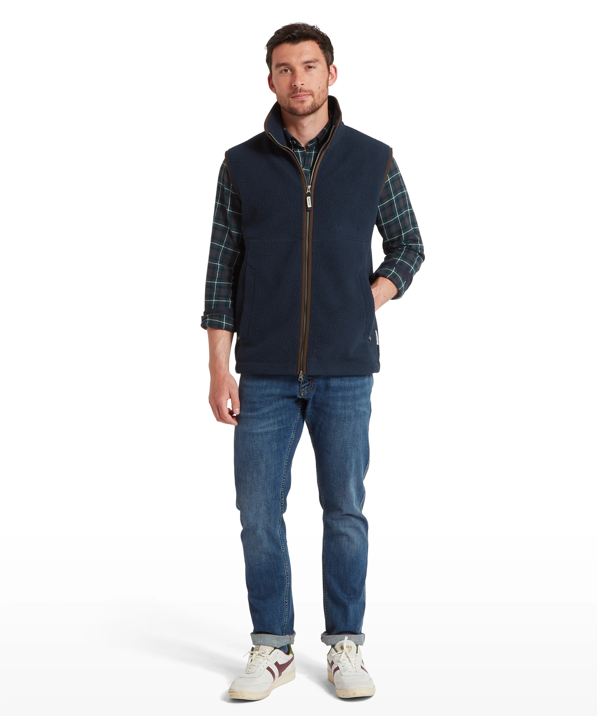 Oakham Retro Fleece Gilet - Image 10