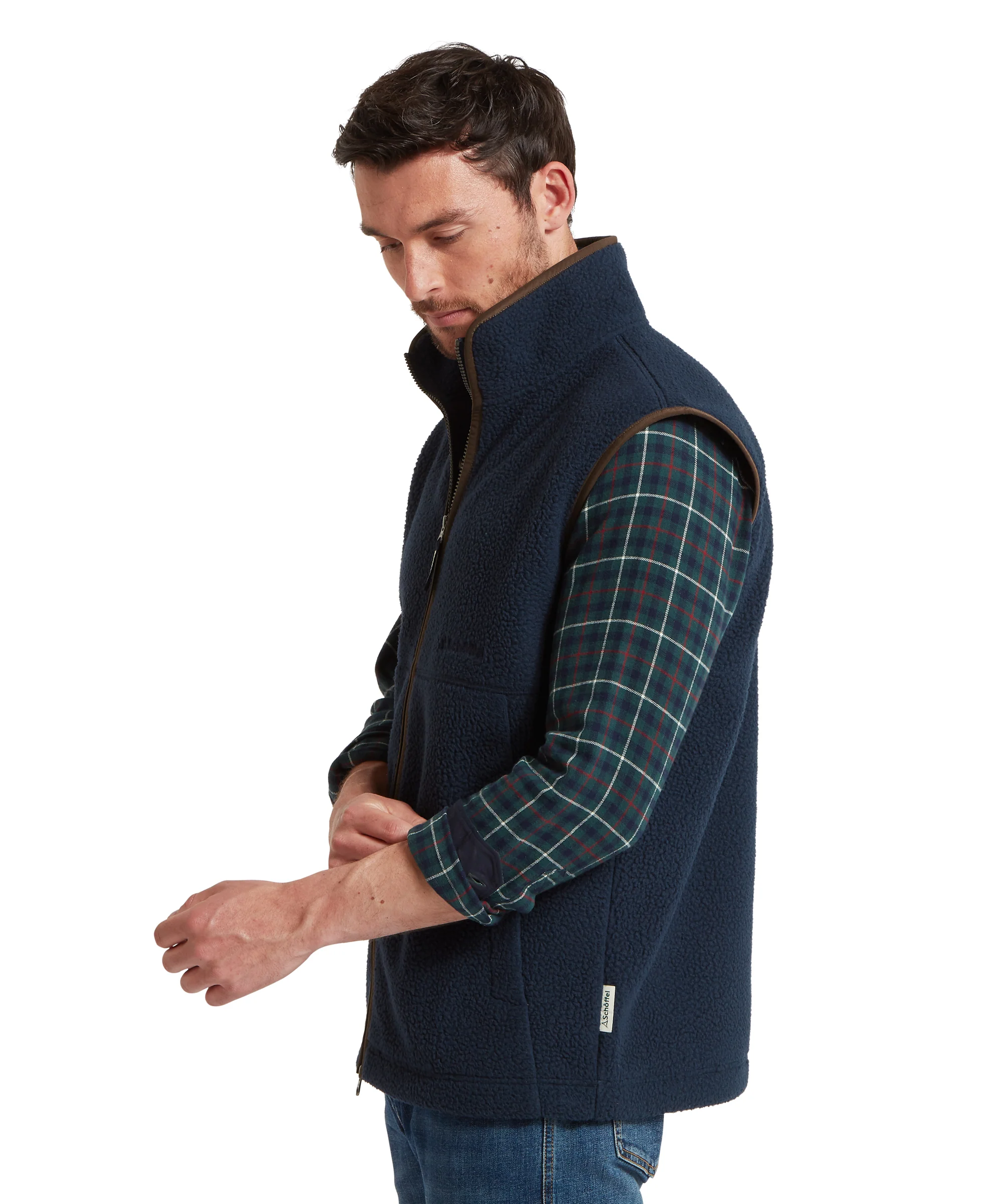 Oakham Retro Fleece Gilet - Image 11