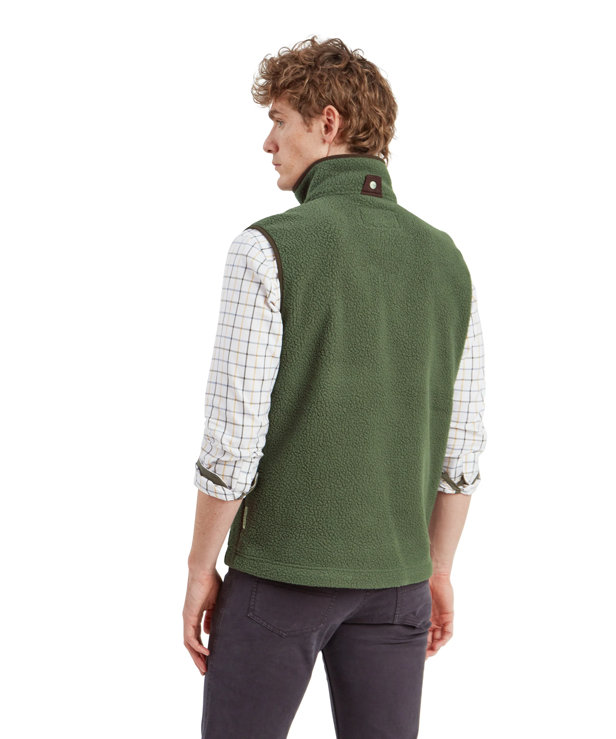 Oakham Retro Fleece Gilet - Image 5