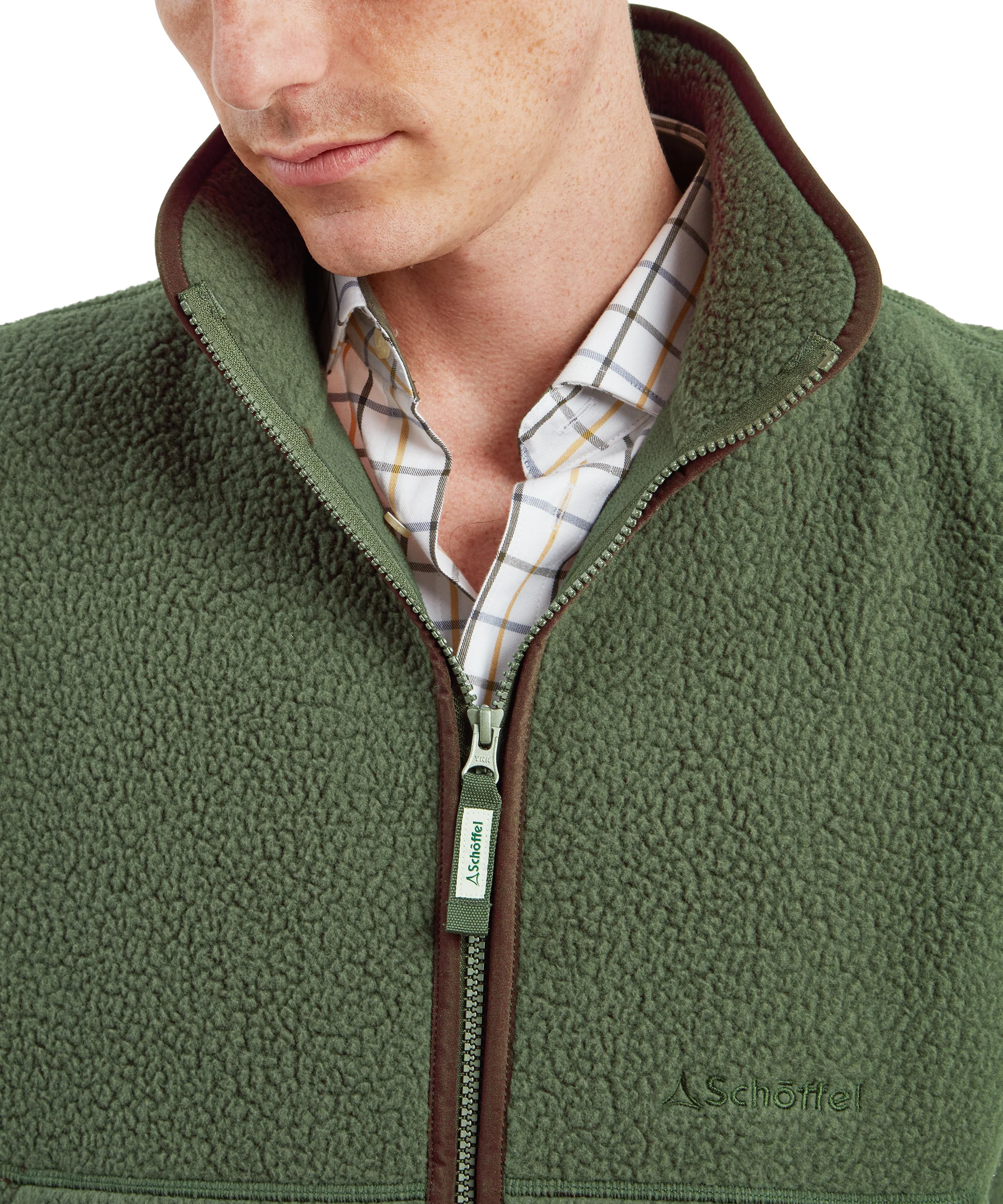 Oakham Retro Fleece Gilet - Image 6