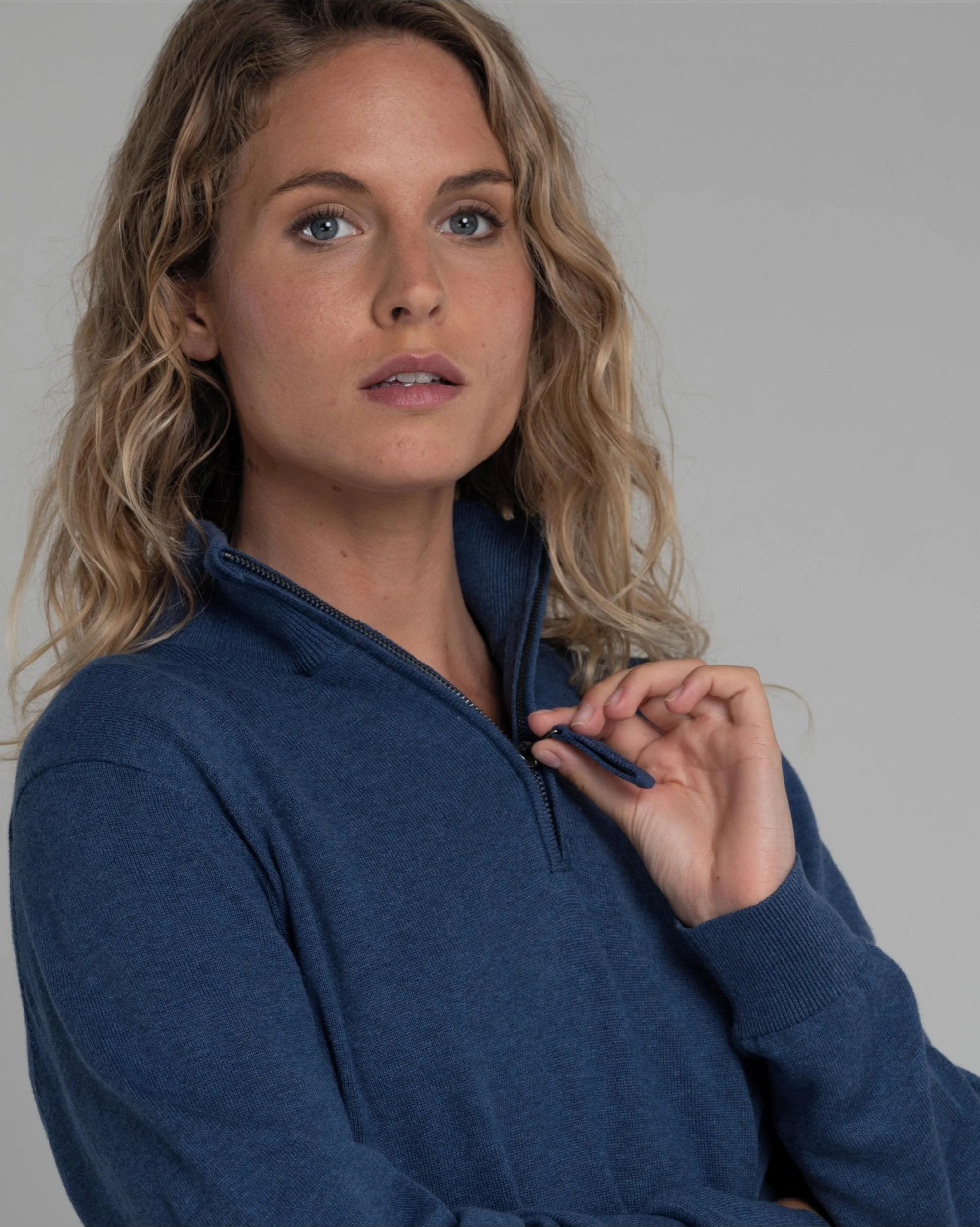 Polperro Pima 1/4 Zip Jumper - Image 23