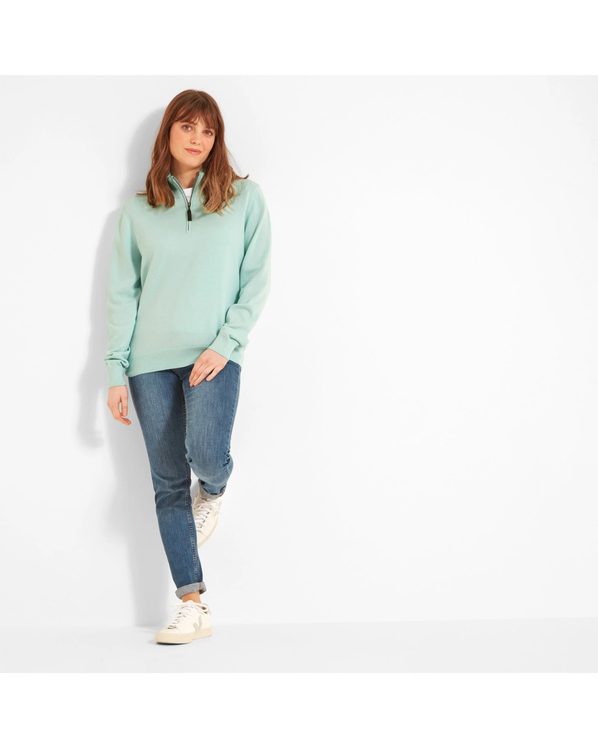 Polperro Pima 1/4 Zip Jumper - Image 34
