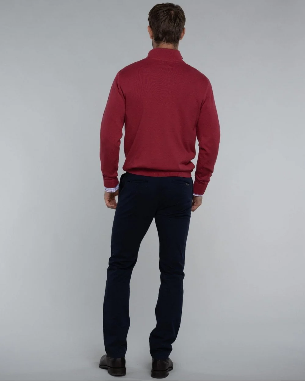 Porthmeor Pima Cotton 1/4 Zip - Image 7