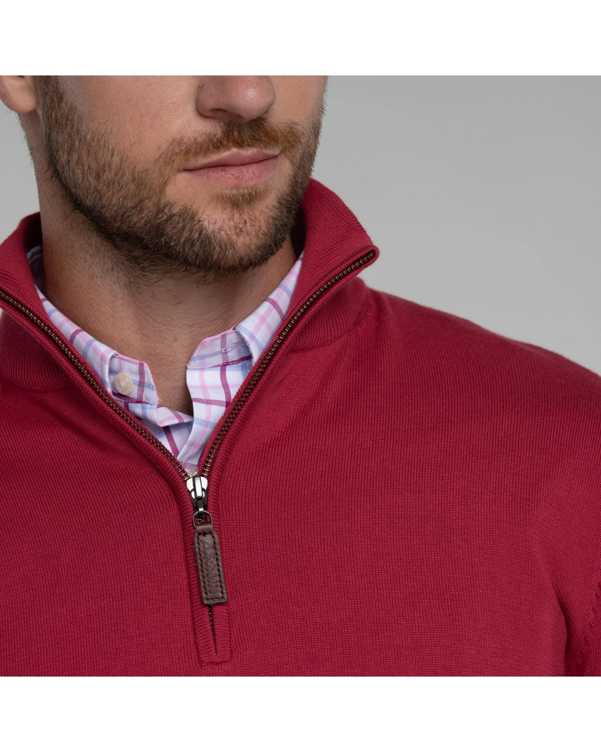 Porthmeor Pima Cotton 1/4 Zip - Image 9