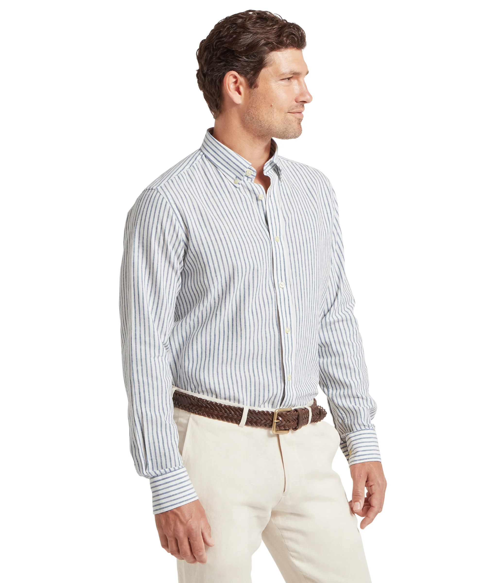 WALSINGHAM LINEN SHIRT - Image 3