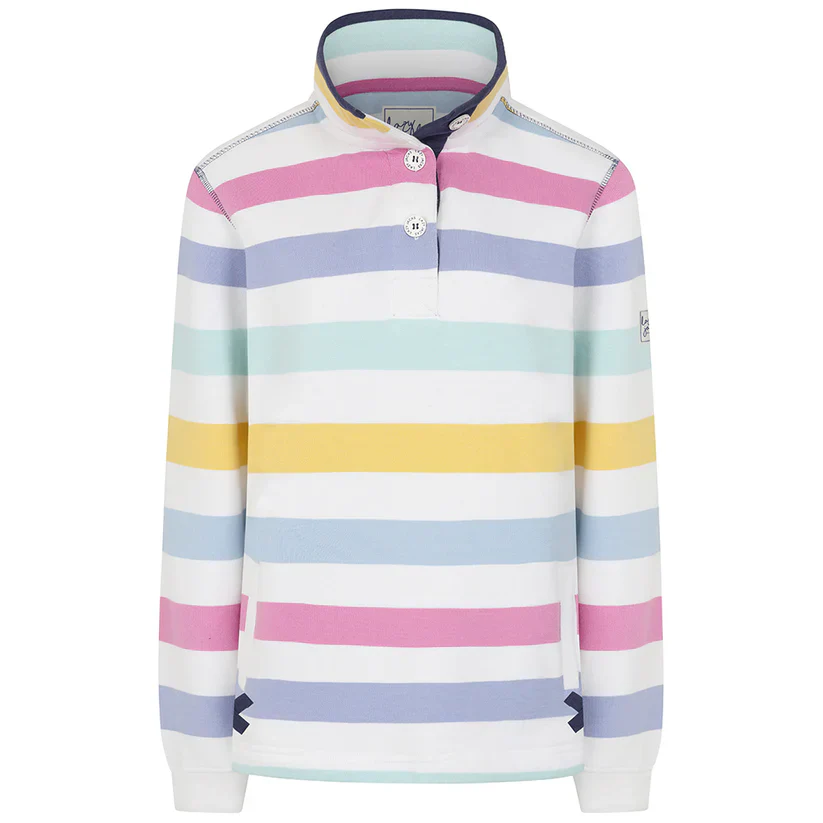 Slim Fit Button Neck Sweatshirt - Image 7