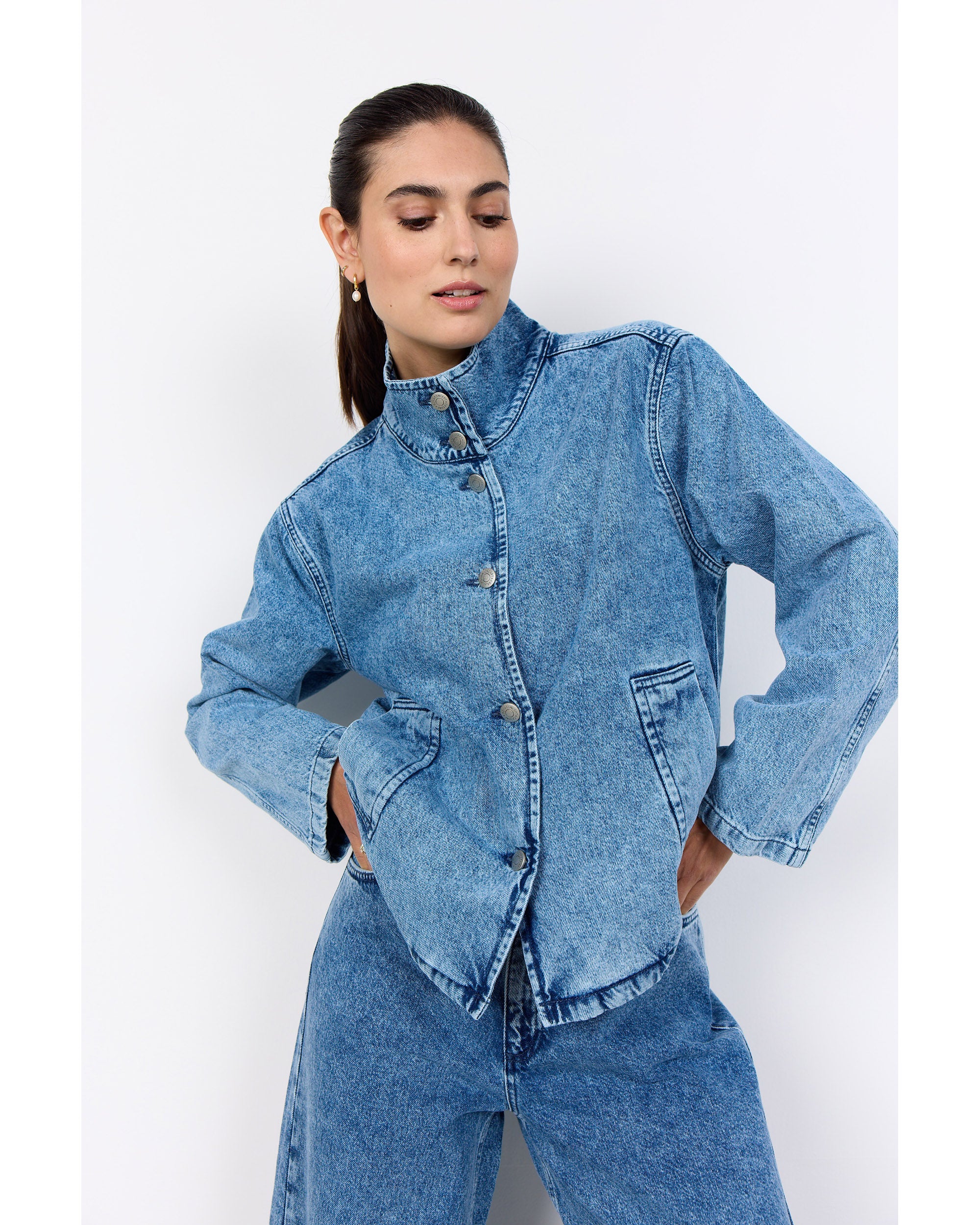 Soya Concept Dolores 7 Denim Jacket - Image 9