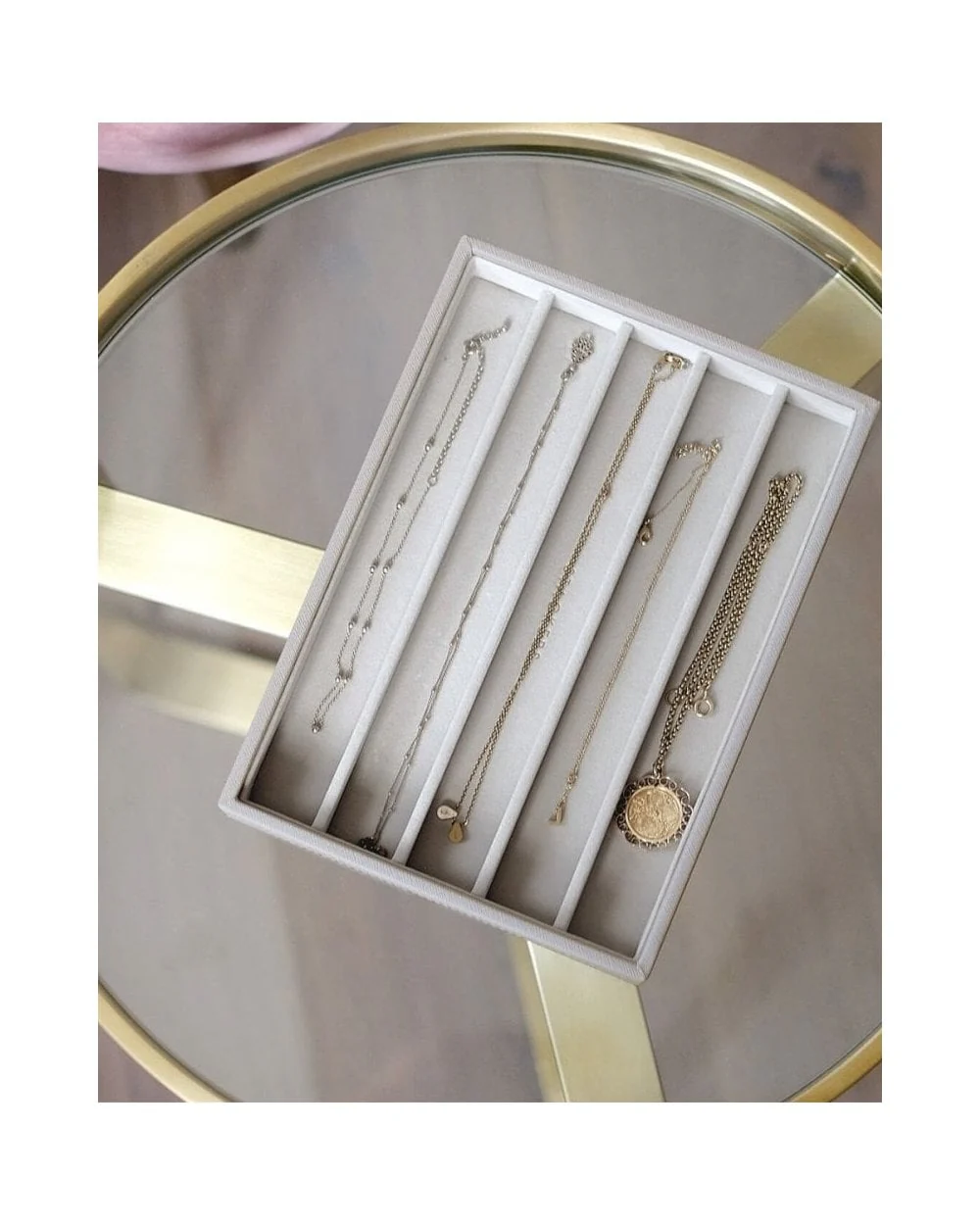 Taupe Classic Necklace Layer - Image 2