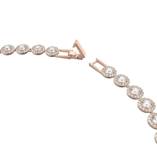 Angelic All-Around Necklace in Rose Gold and White - Image 5