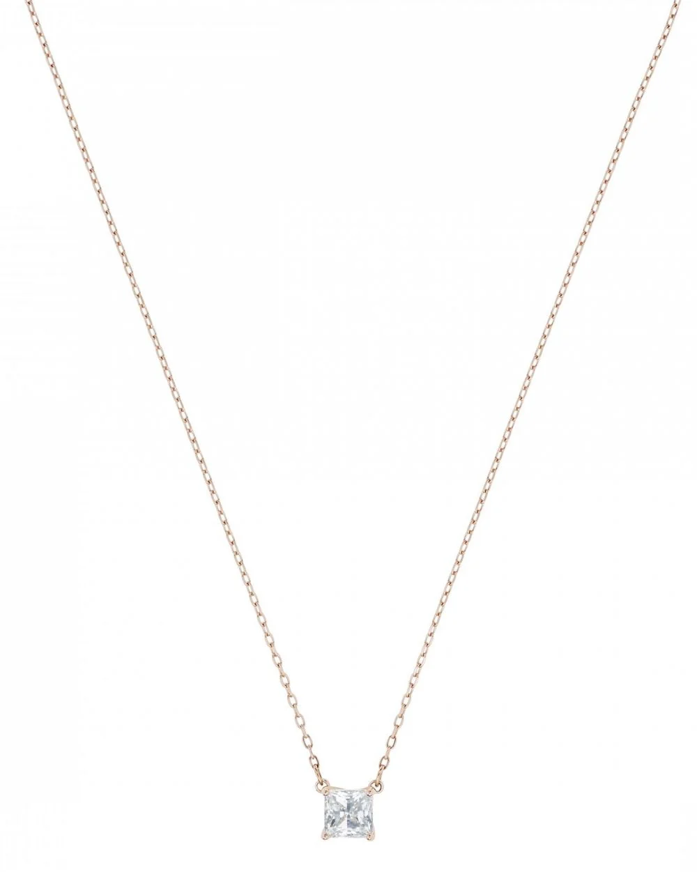 Attract Necklace White and Rose Gold