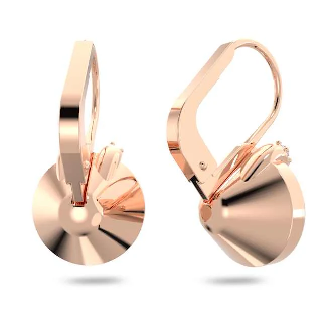 Bella V Drop Earrings Rose Gold-Tone - Image 4