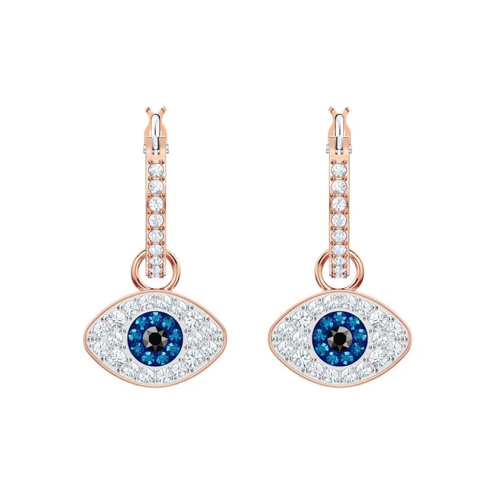 Mini Hoop Evil Eye