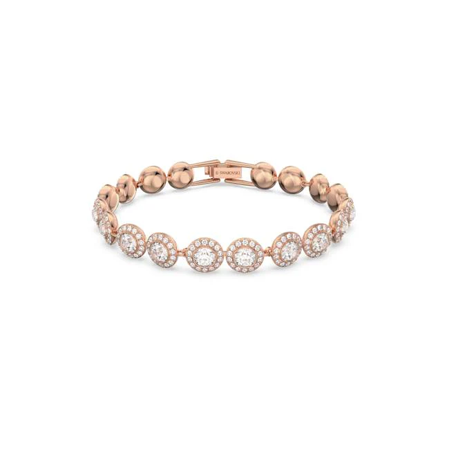 Rose Gold and Crystal Angelic Bracelet - Image 3