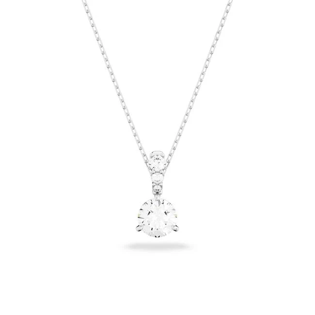 Solitaire Pendant White - Image 2
