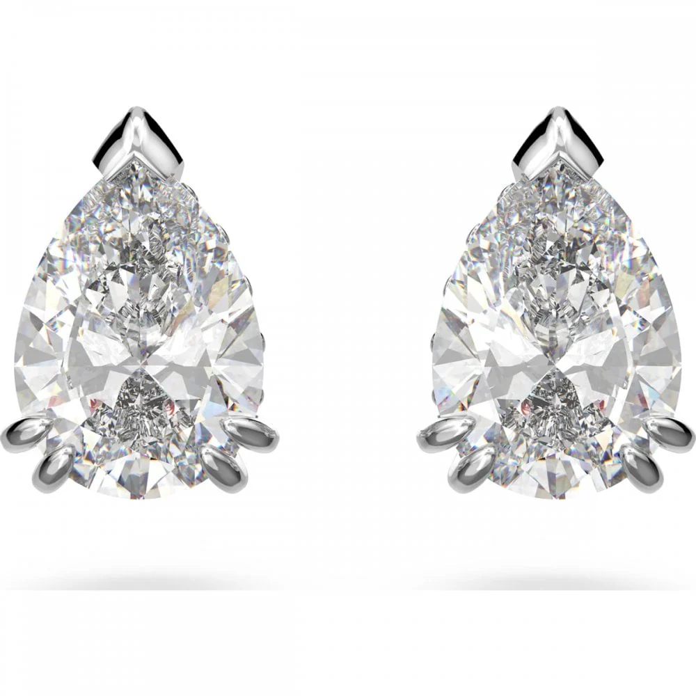 THEBASICS:PE STUD PEAR WHITE/RHS