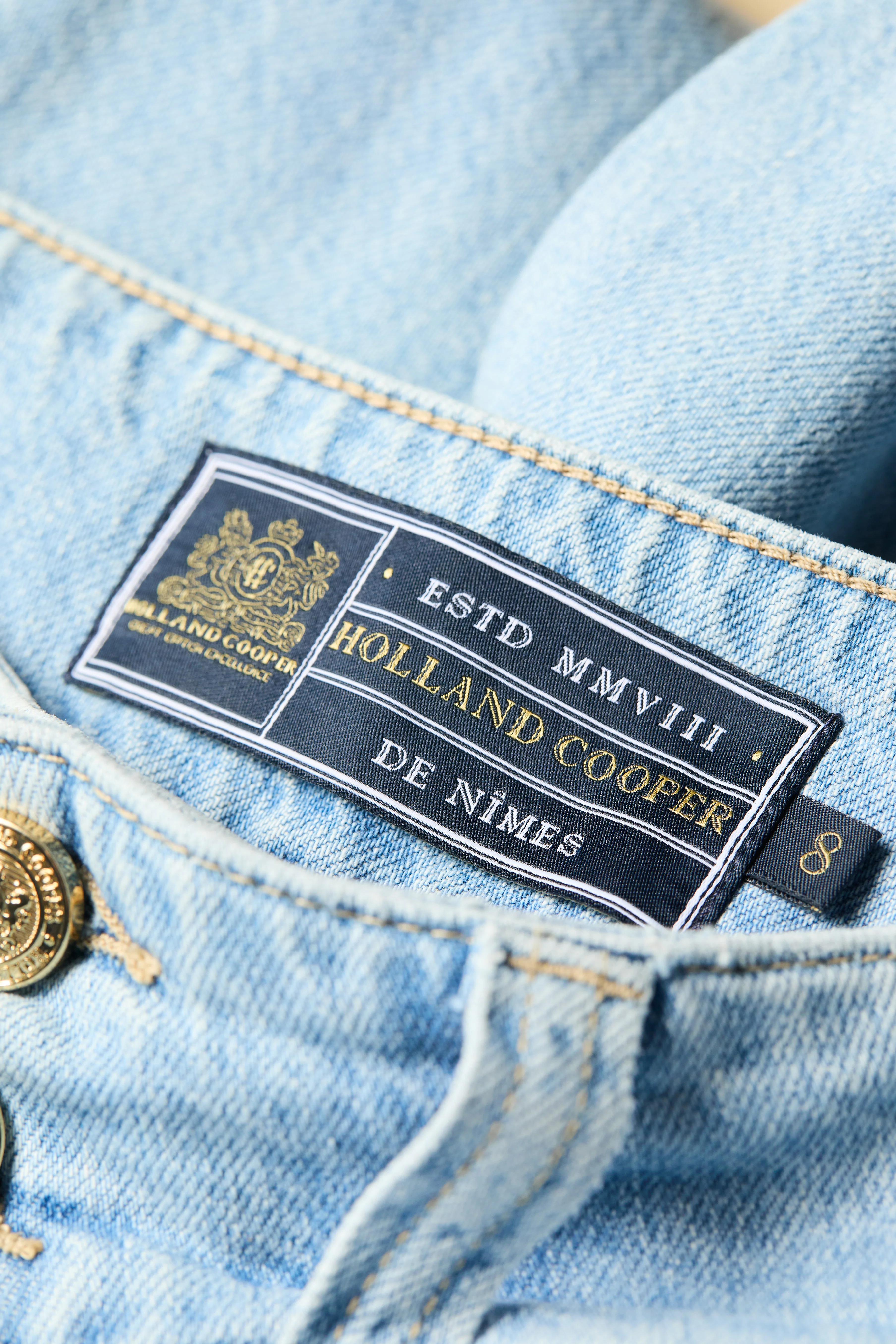 Tailored Wide Leg Jean - Image 5