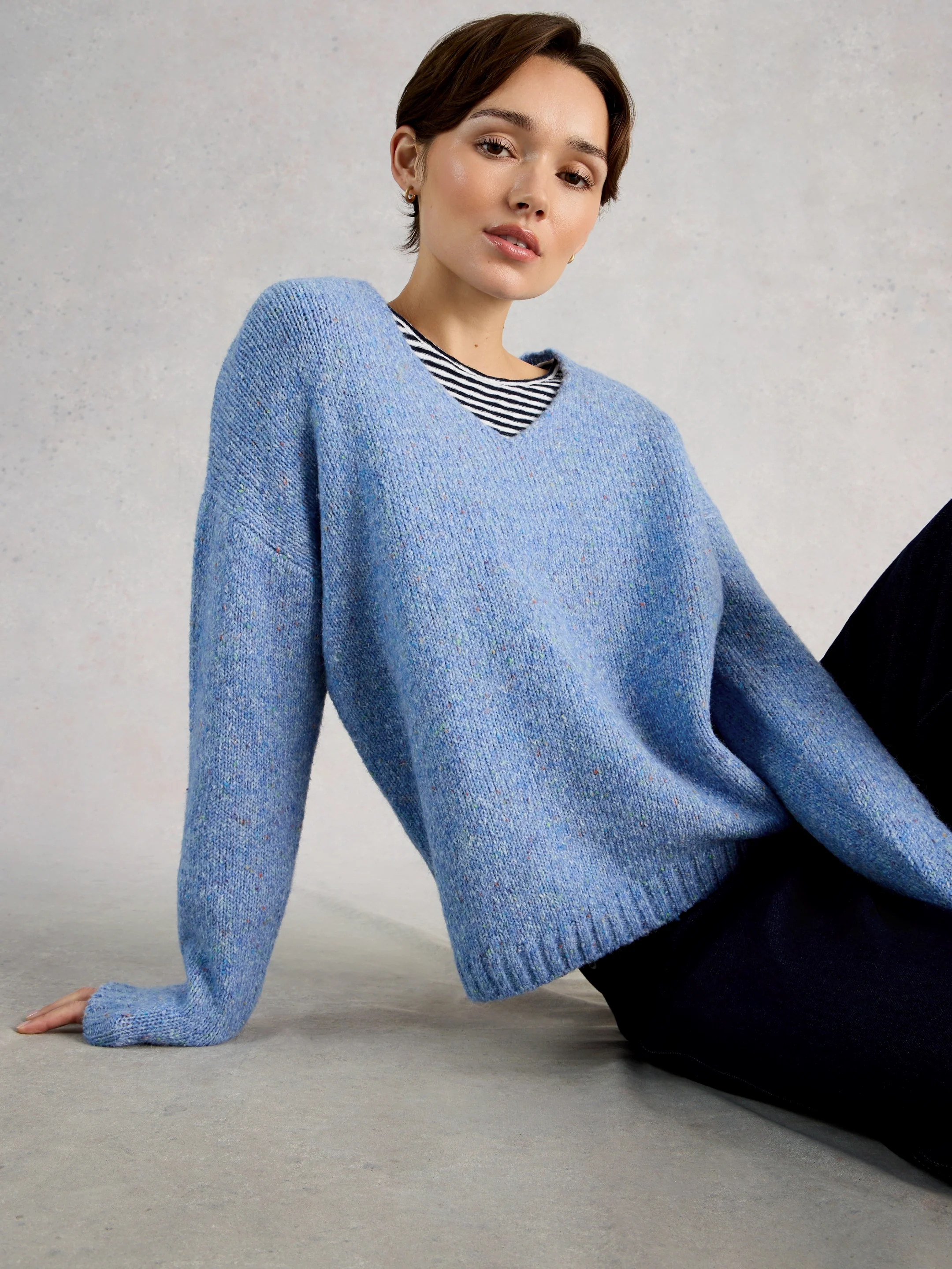 Tamara Texture V Neck - Image 2