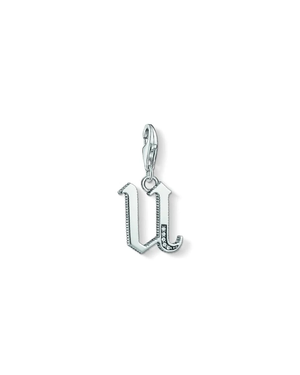 Vintage U Letter Charm 1601-643-21