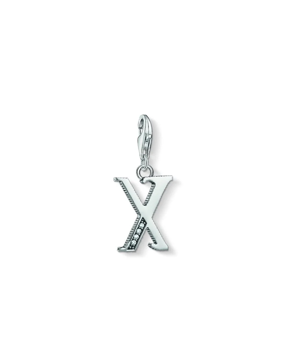 Vintage X Letter Charm 1604-643-21