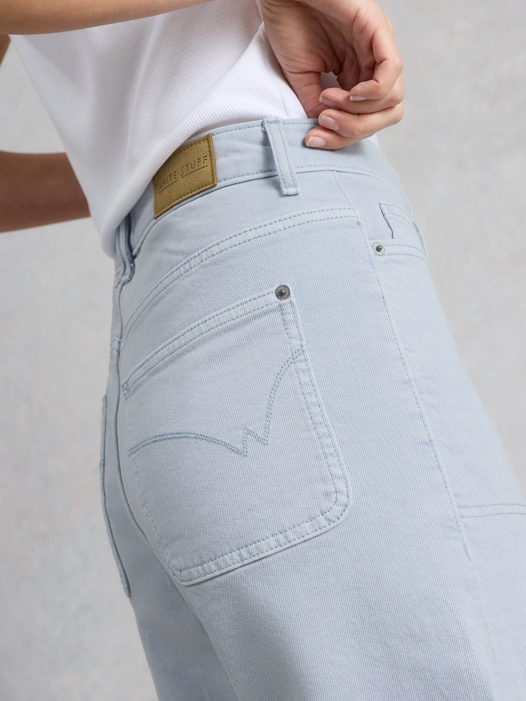 Tia Wide Leg Crop Jean - Image 11