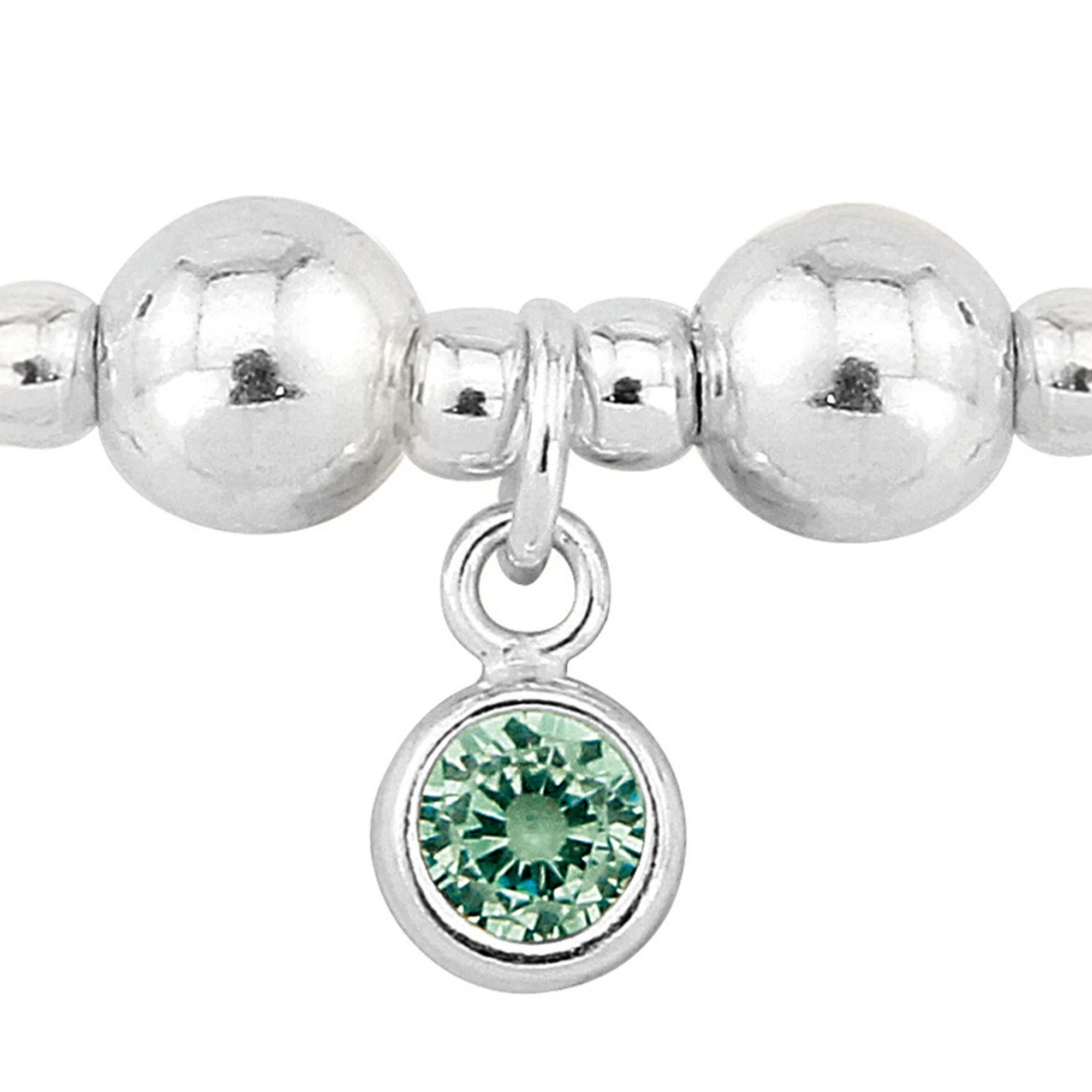Birthstone Bracelet (May/Emerald CZ) - Image 2