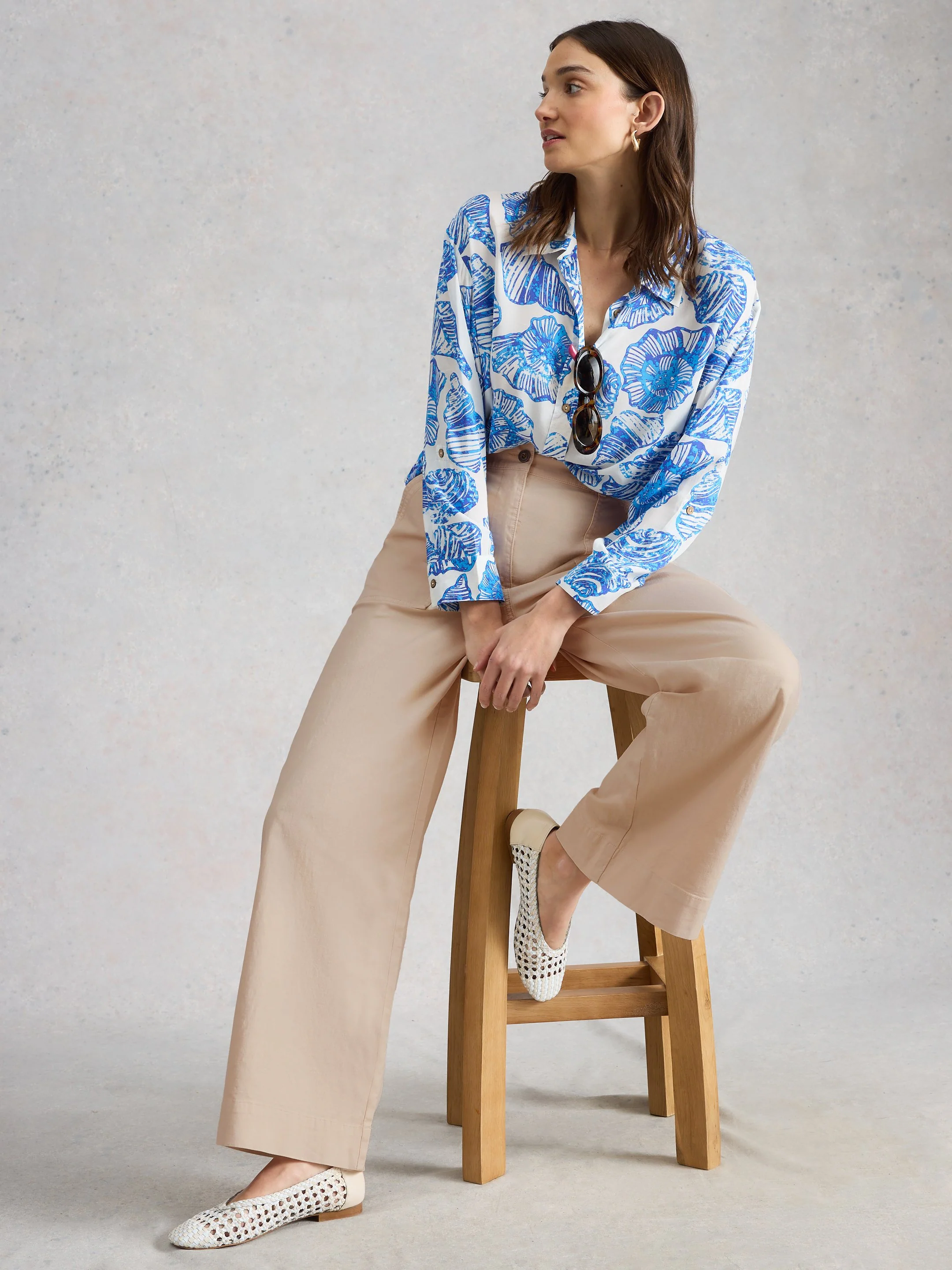 Twister Wide Leg Chino Trouser - Image 2
