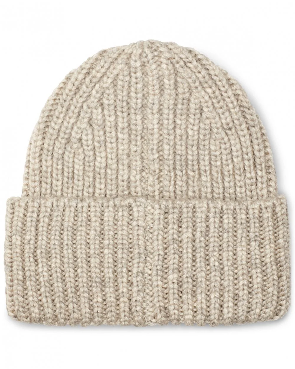 Chunky Rib-Knit Beanie Hat - Image 12