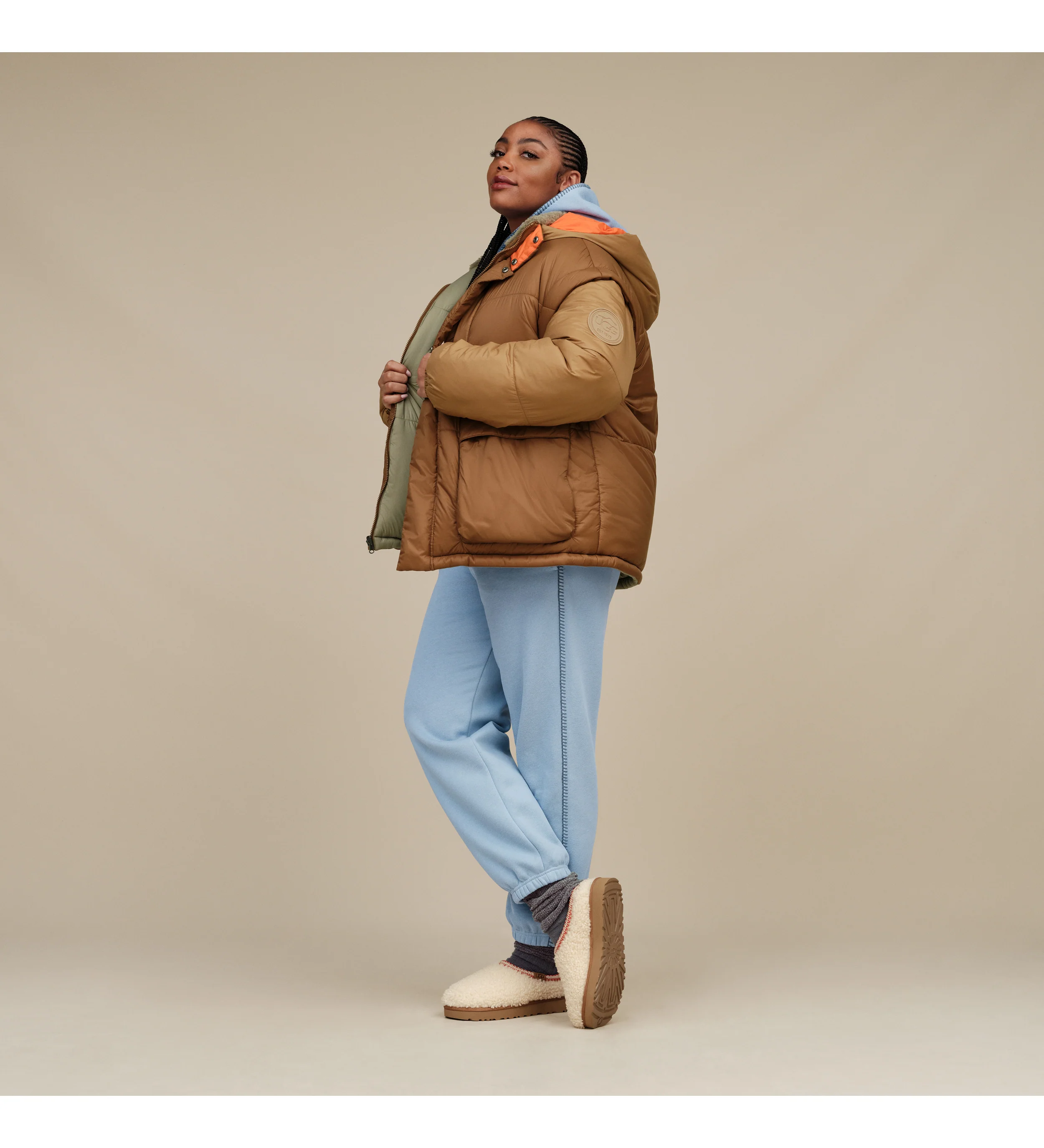 Tasman Maxi Curly Slipper - Image 4