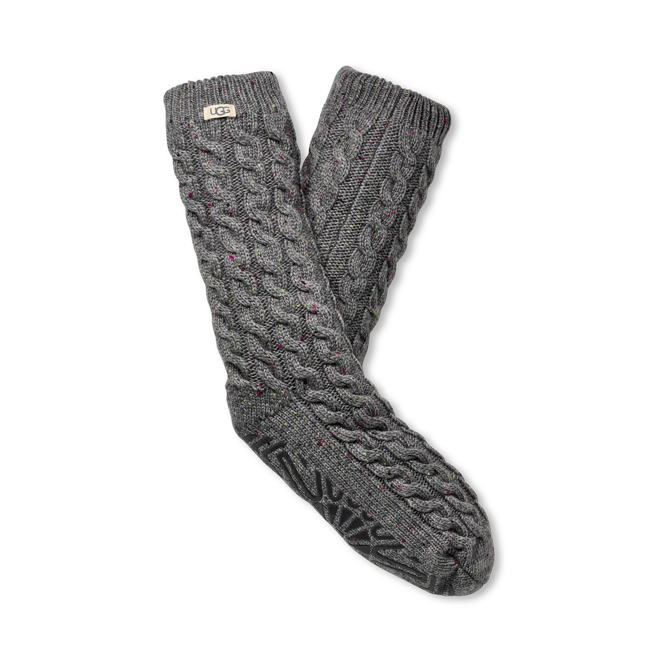 Women's Elowyn Cable Knit Fleece Lined Sock
