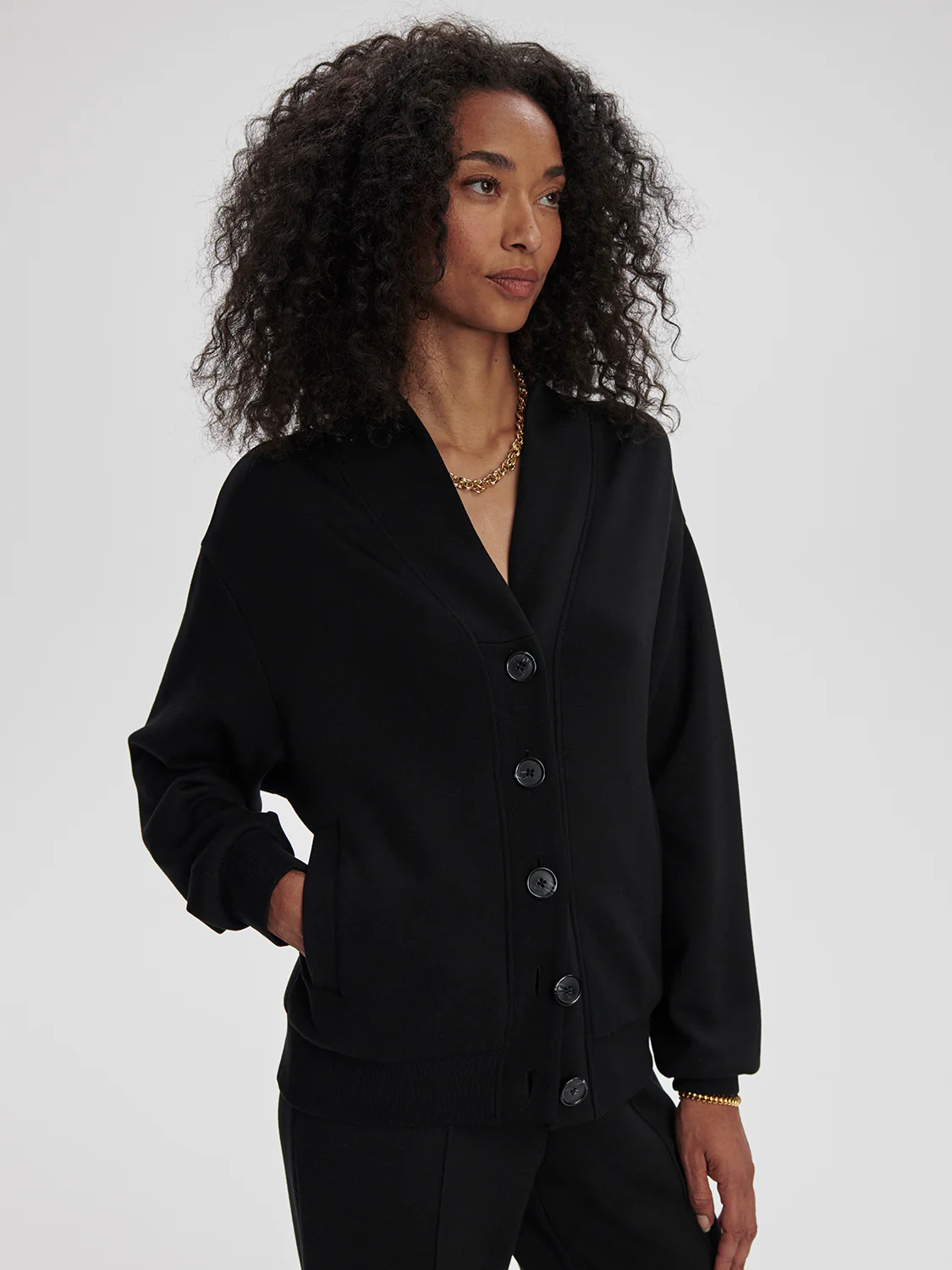 Celeste Button Through Sweat - Image 5