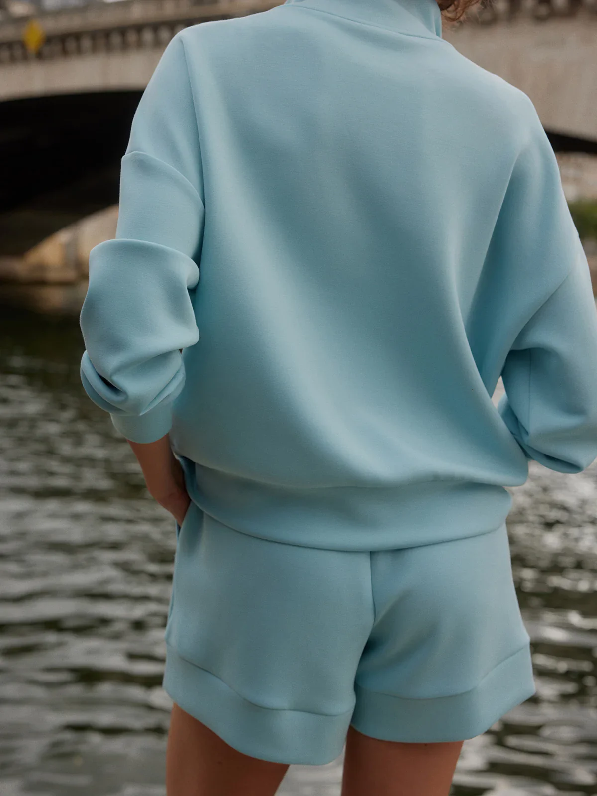 Hawley Half Zip Sweat - Image 17
