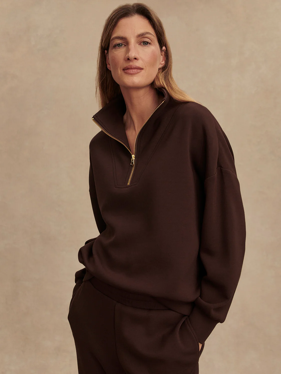 Hawley Half Zip Sweat - Image 5