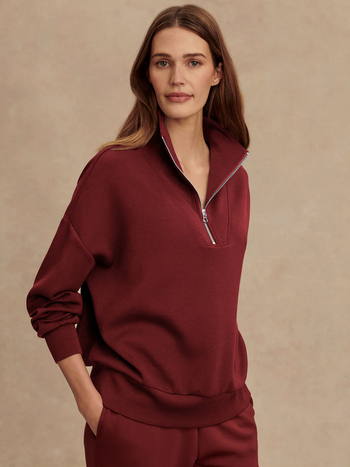 Hawley Half Zip Sweat - Image 9