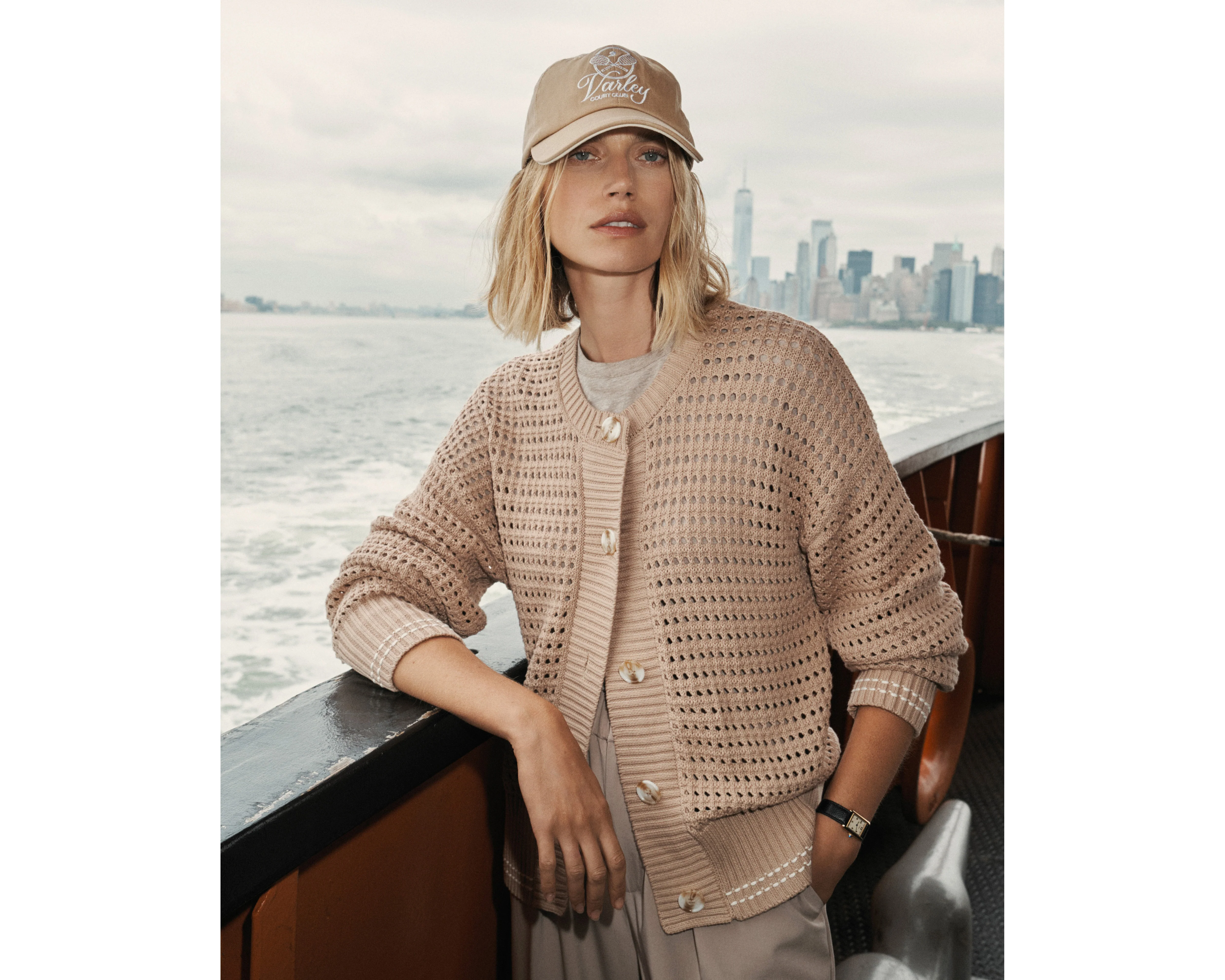 Kris Relaxed Fit Knit Cardigan - Image 2