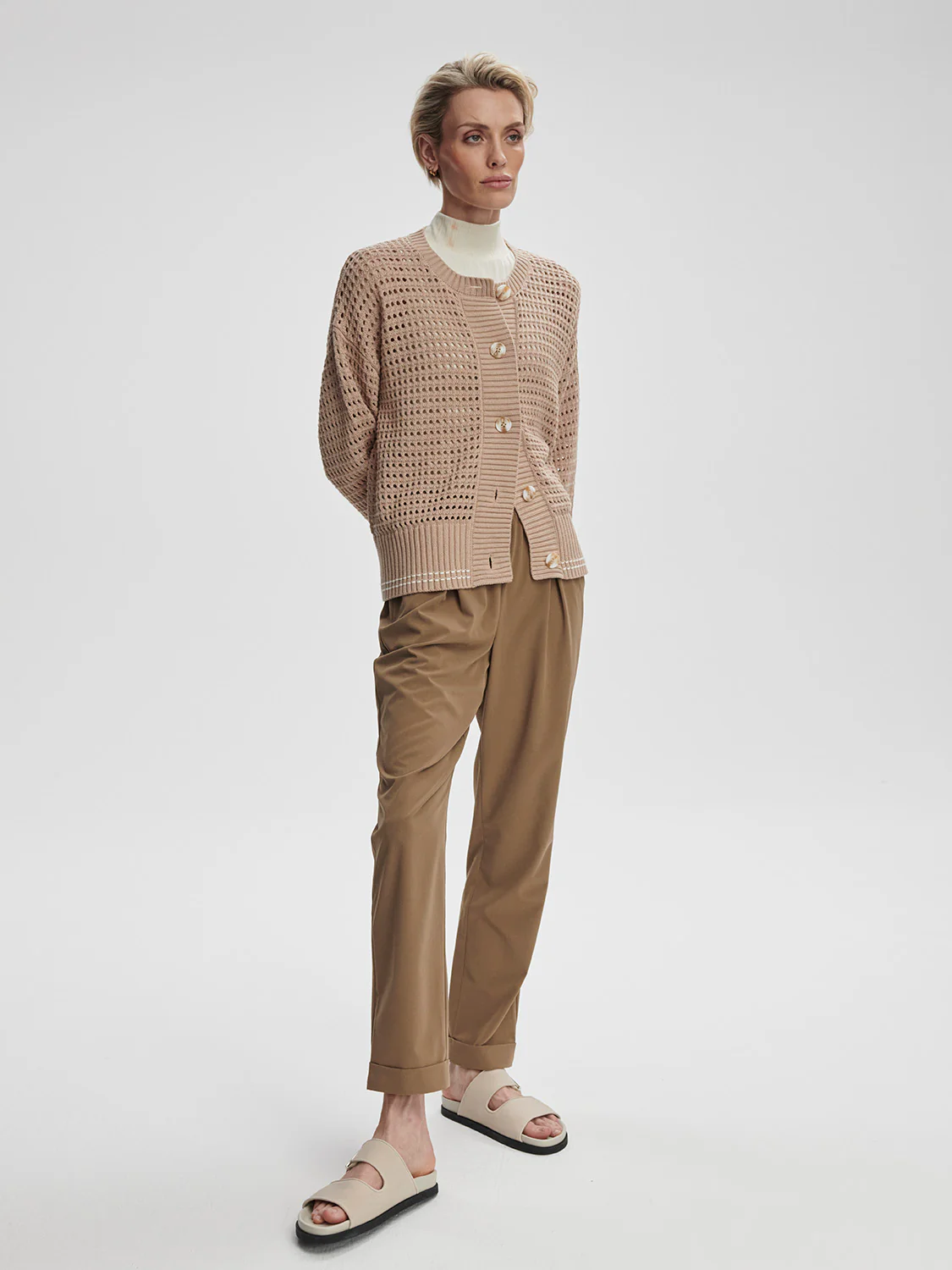 Kris Relaxed Fit Knit Cardigan - Image 4