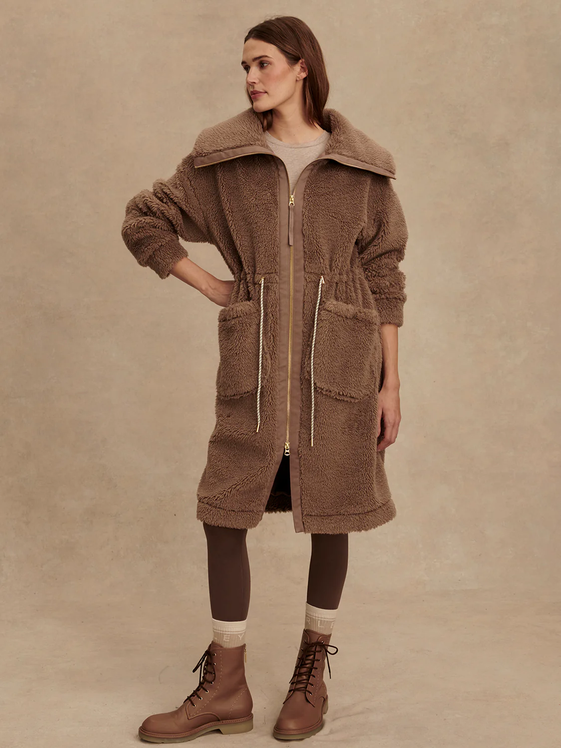 Logan Sherpa Coat - Image 9