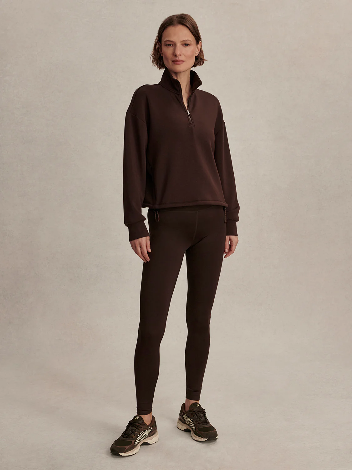 Sian Cropped Half Zip Midlayer - Image 6