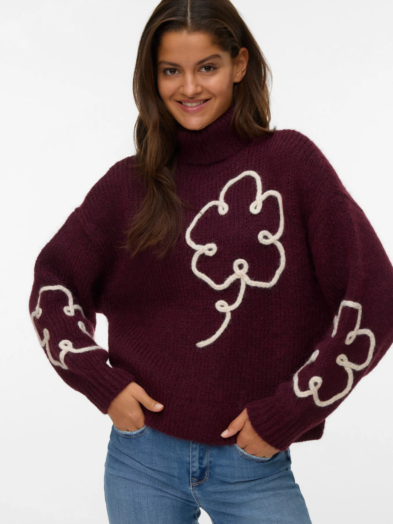 VMFATIMA Knitted pullover - Image 7