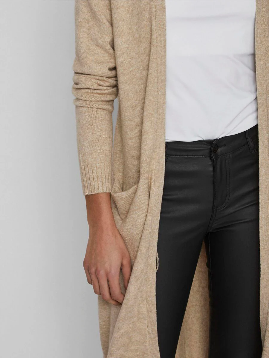 Long Knitted Cardigan - Image 19