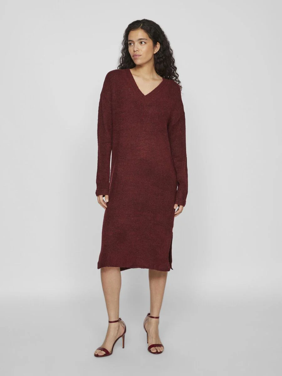 MIDI KNITTED DRESS