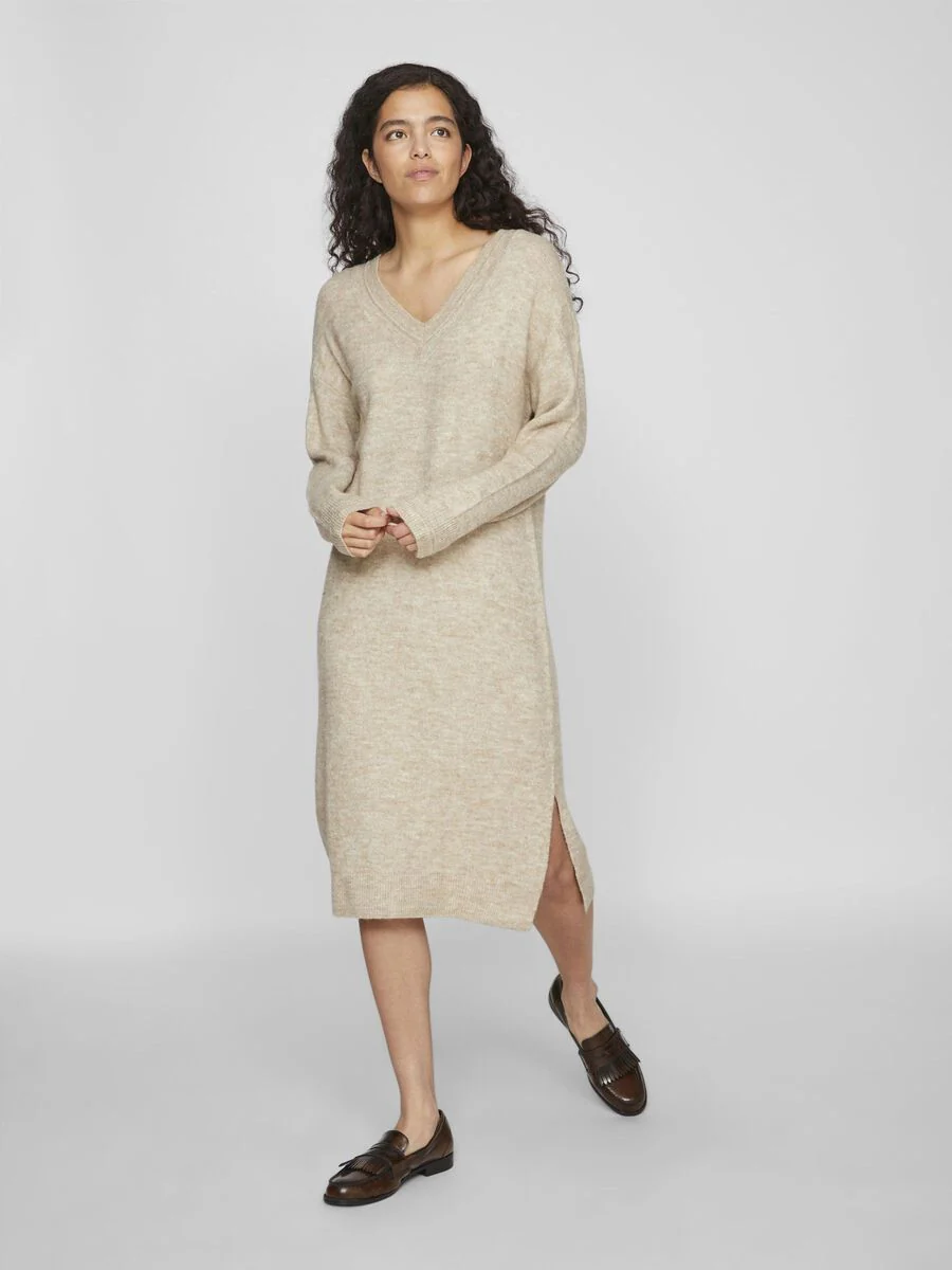 MIDI KNITTED DRESS - Image 8