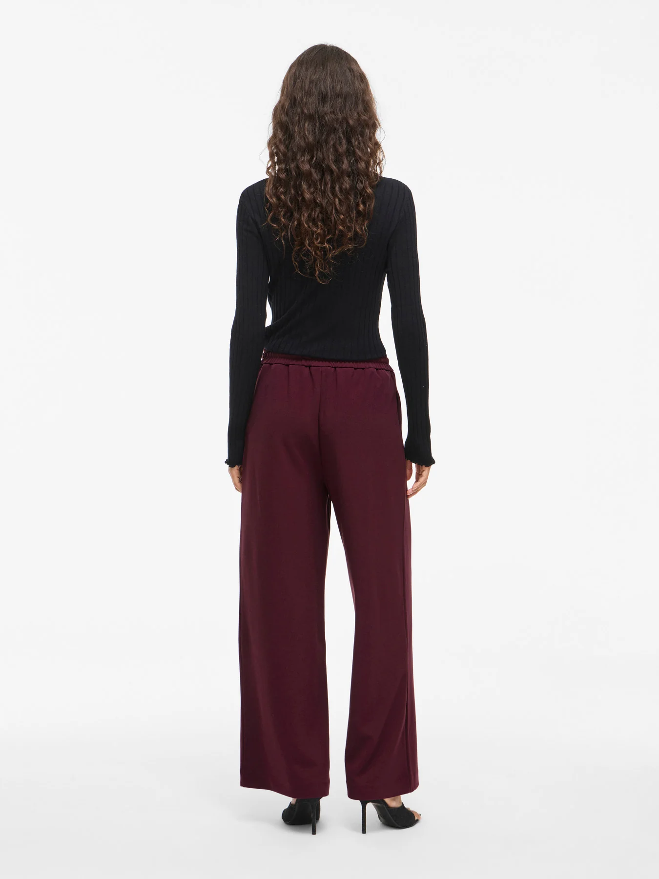 VICLUA HIGH WAISTED WIDE-LEG TROUSERS - Image 17