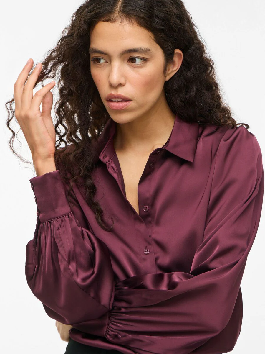 VIENNA BALLOON SLEEVED SHIRT - Image 6