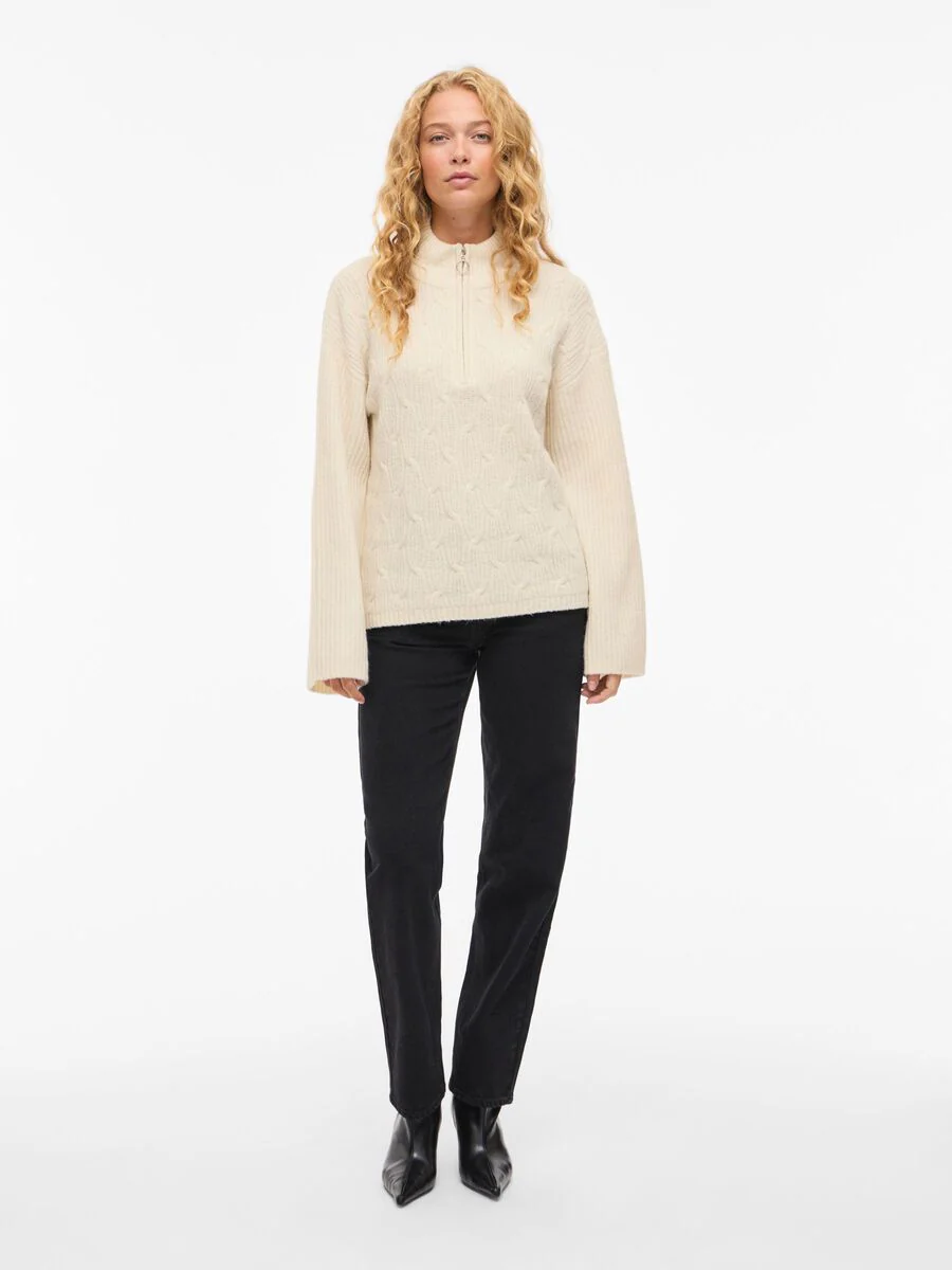 VILASSIA HIGH NECK KNITTED PULLOVER - Image 4