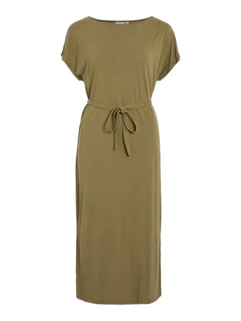 VIMODALA Boatneck Midi Dress - Image 4